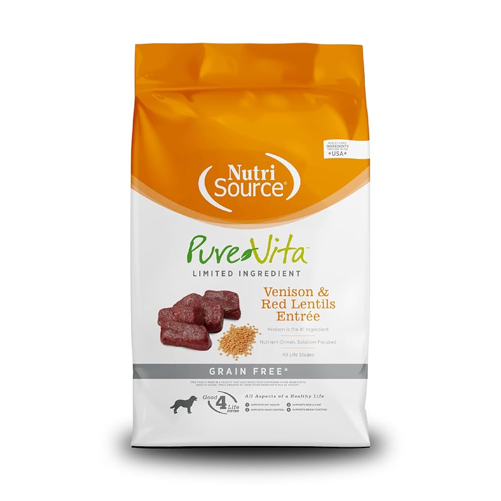NUTRI SOURCE PURE VITA VENADO GRAIN FREE 4lbs - Imagen principal