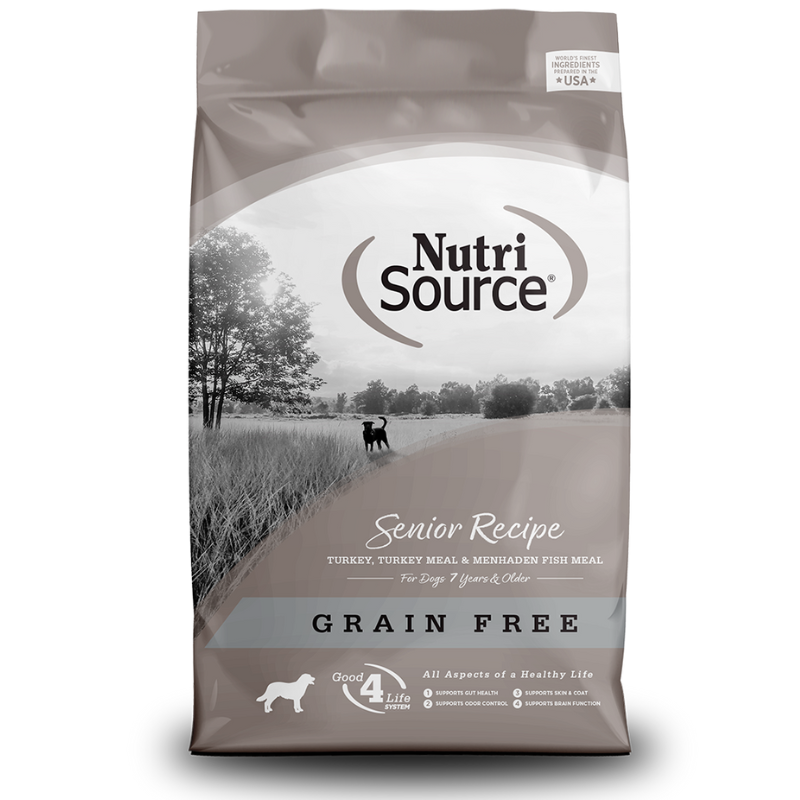 NUTRI SOURCE SENIOR TURKEY GRAIN FREE 4lbs - Imagen principal