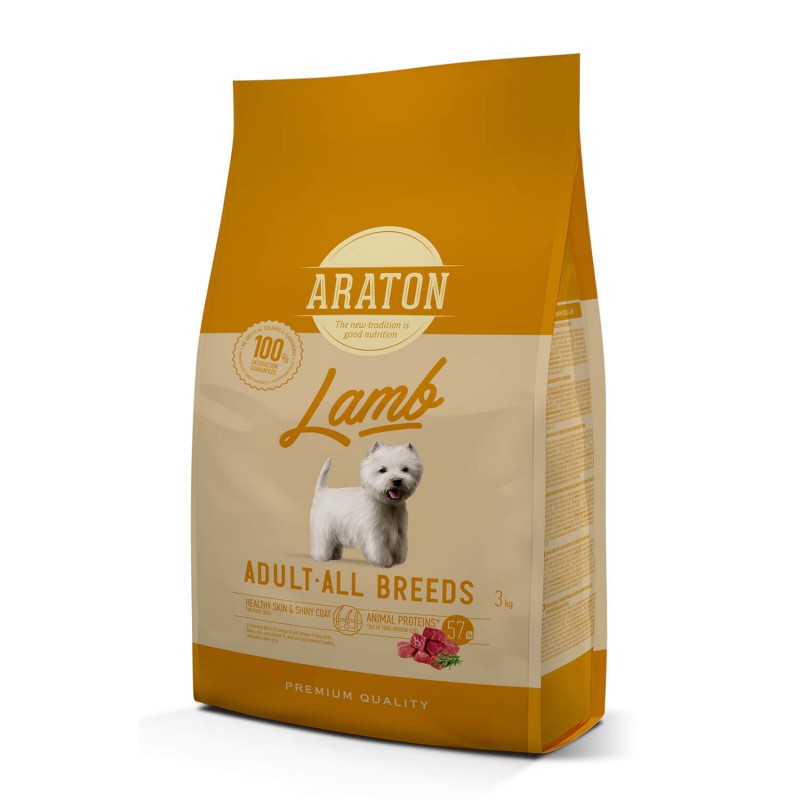 ARATON CORDERO ADULTO ALL BREEDS 3kg - Imagen principal