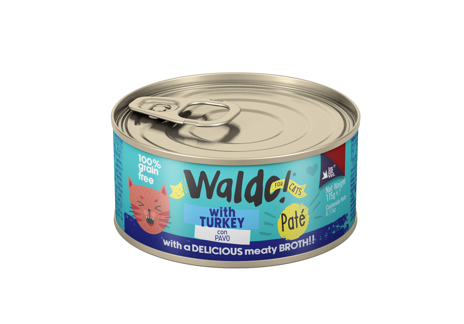 LATA WALDO CATS PAVO 175kg - Imagen principal
