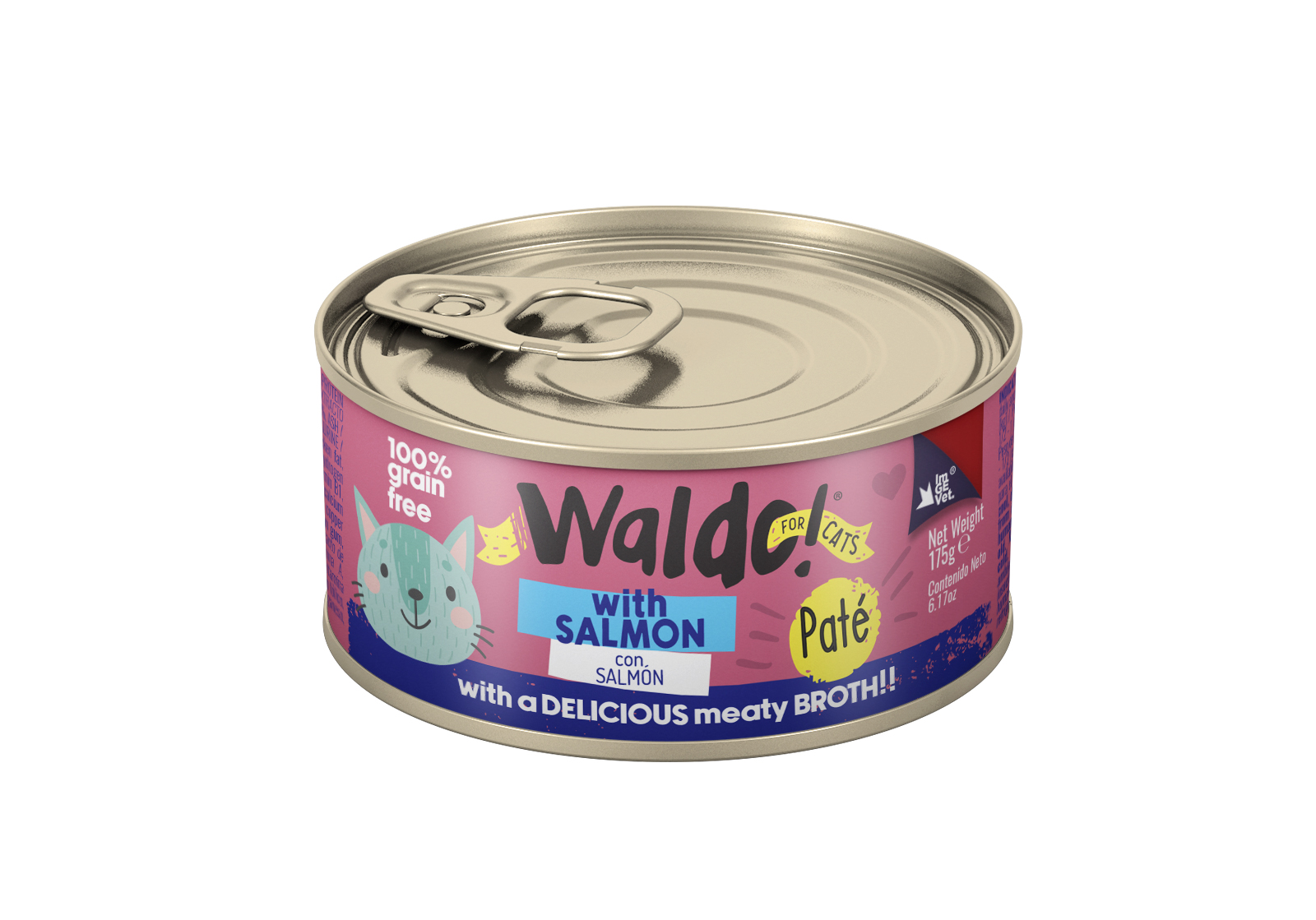 LATA WALDO CATS SALMON 175kg - Imagen principal