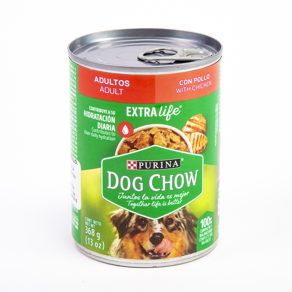 Lata Dog Chow Pollo & Verduras 374g - Imagen principal